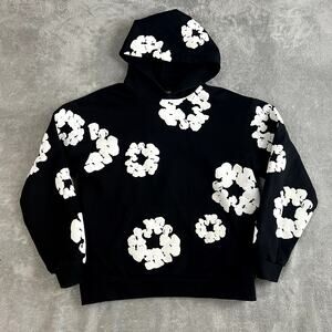 Denim Tears Cotton Wreath Hoodie Sweatshirt Womens S Floral Graphics